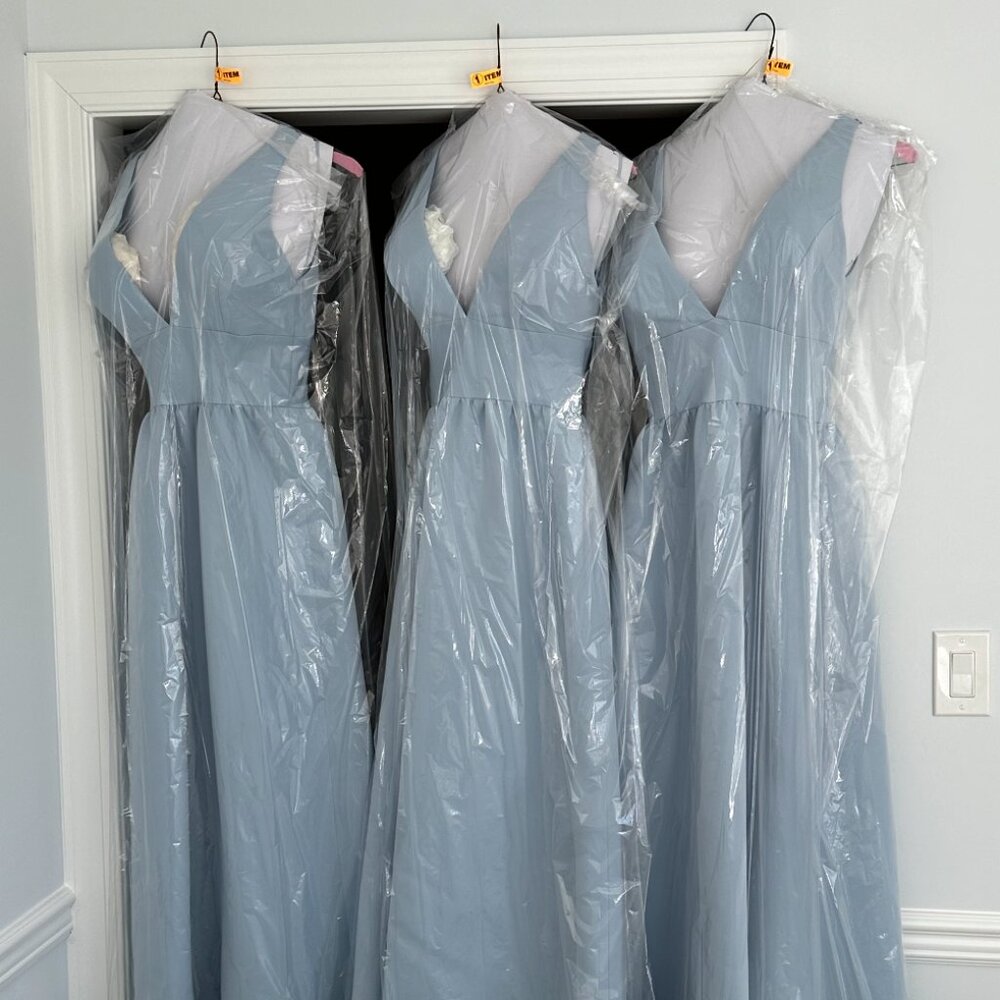 Amsale Bobbi Dress- color: ICE